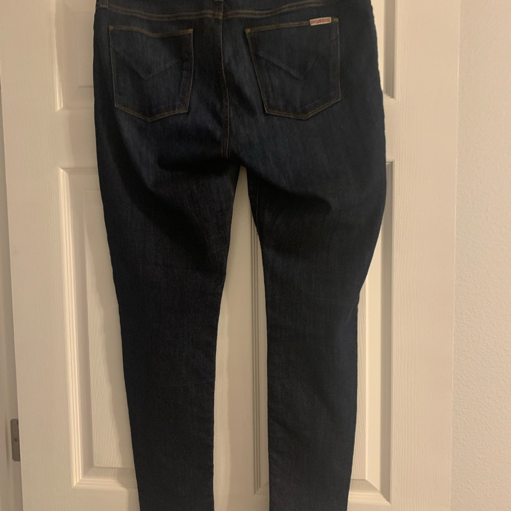 Hudson Jeans in Deep Indigo skinny jeans